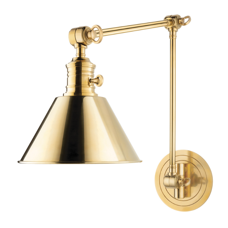 Admiral Wall Sconce - Aged Brass