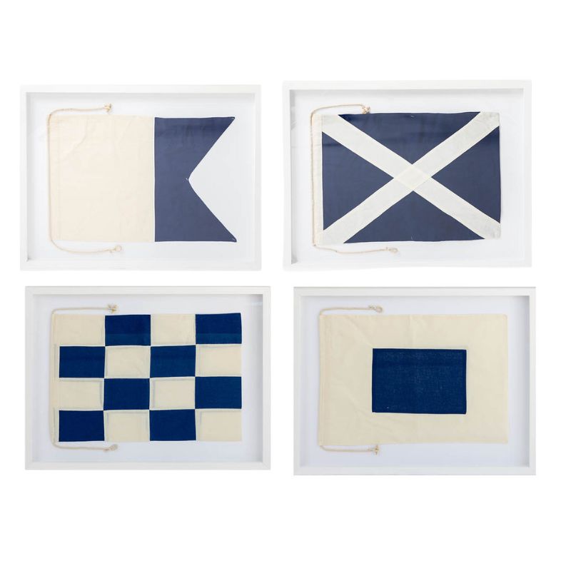 Nautical Flag Art Grid I