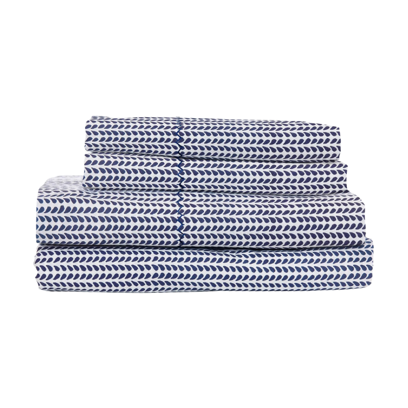 Cinde Indigo Organic Sheet Set by John Robshaw