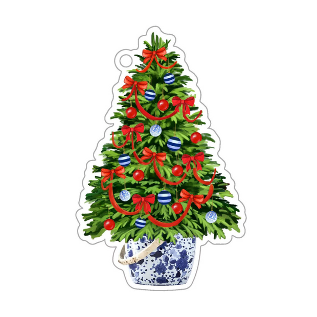 Christmas Tree Gift Tag