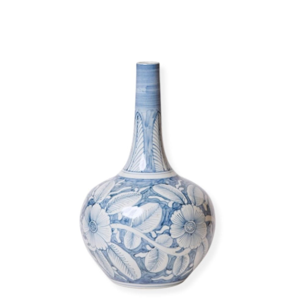 Garden Rose Porcelain Vase