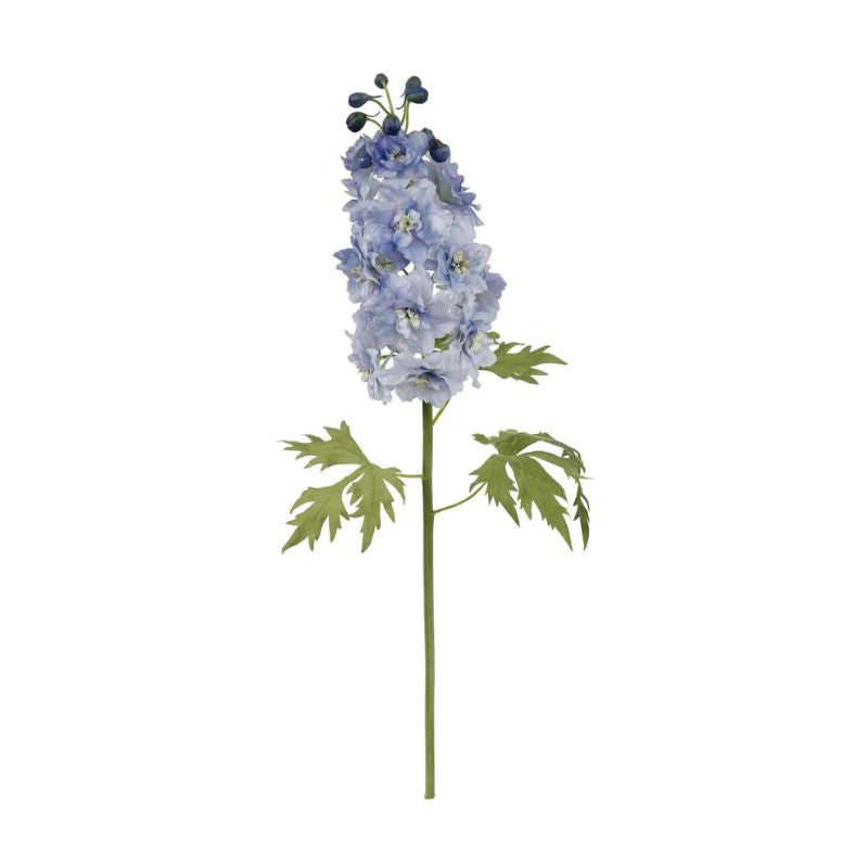 Light Blue Delphinium Faux Stem