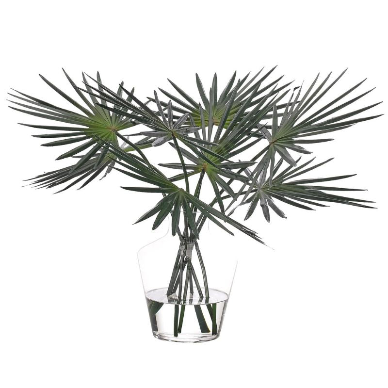 Fan Palm Faux Tall Arrangement