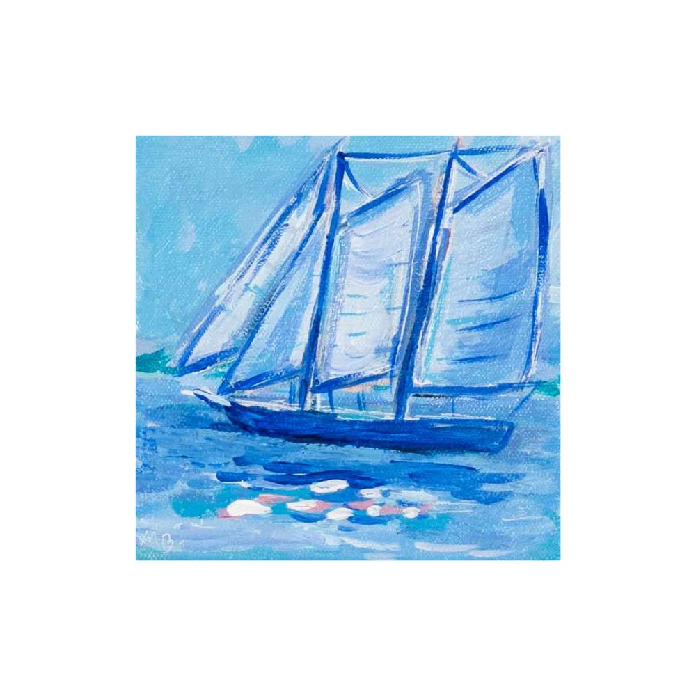 Schooner Mini II Original Painting
