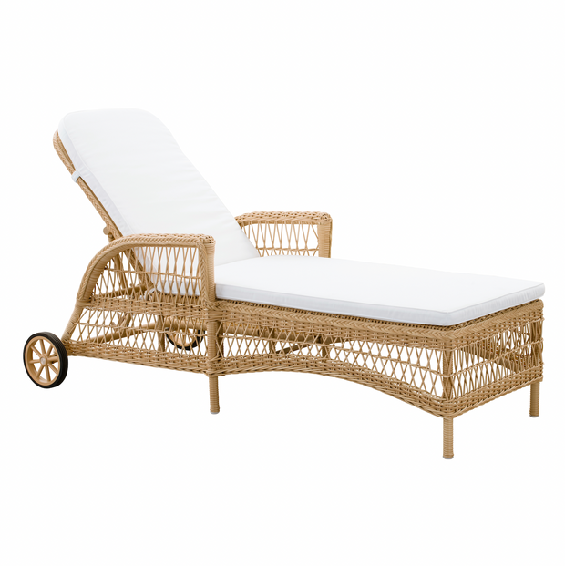 Westhampton Outdoor Chaise - Natural