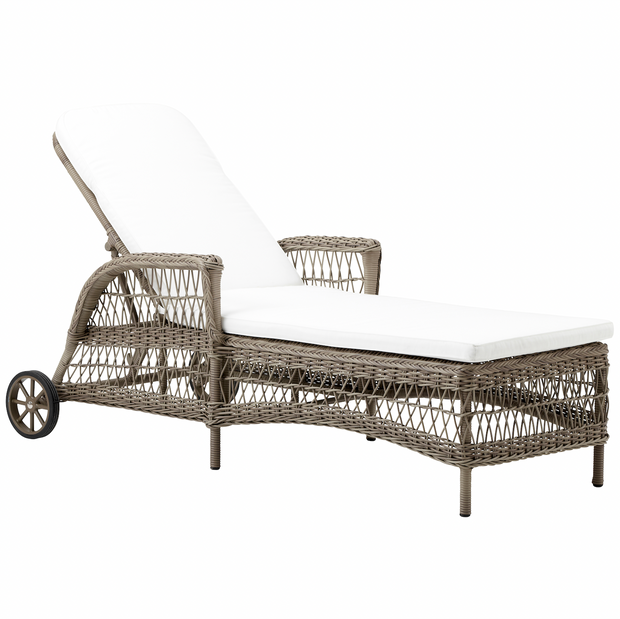 Westhampton Outdoor Chaise - Antique
