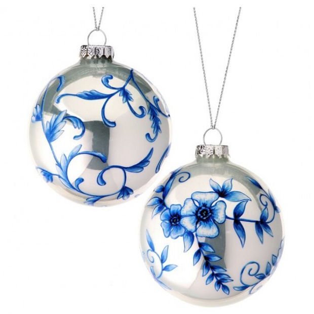 Imperial Blossom Ornament - Set of 2