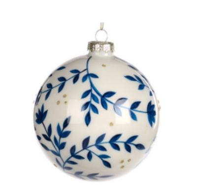 Winter Wisteria Ornament - Set of 6