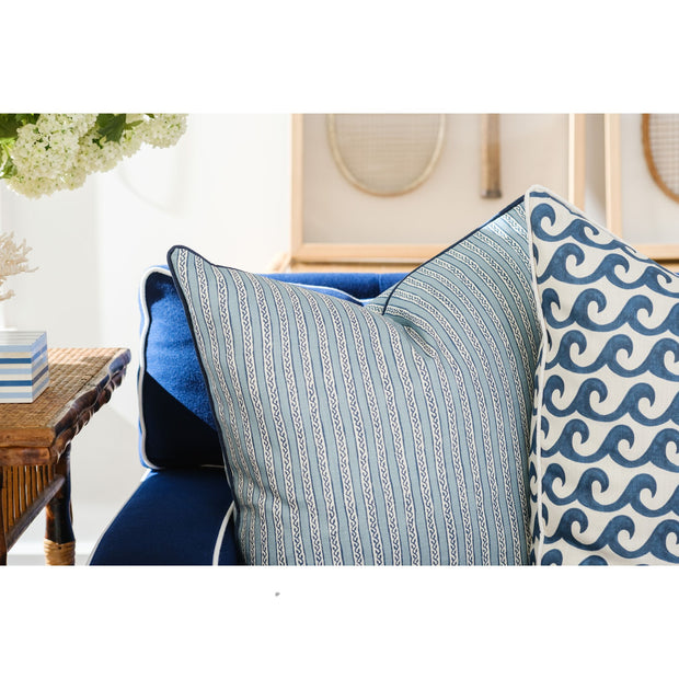 Soleil Stripe Decorative Pillow with Insert