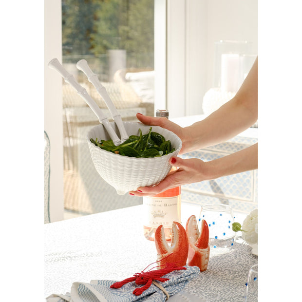 Bamboo Melamine Serving Set