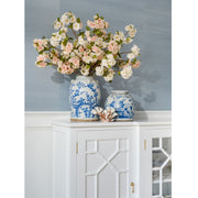 Pink Peach Blossom Faux Stem