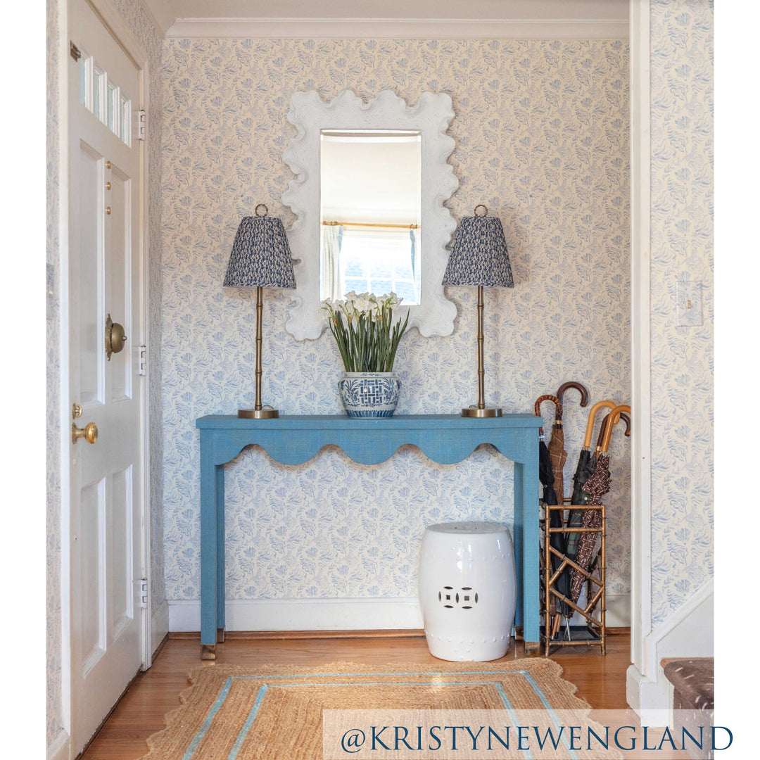 Victoria Larson Nantucket Blue Wallpaper - Cailini Coastal