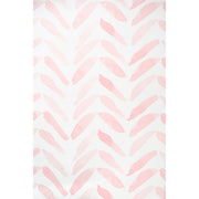 Parker Chevron Bermuda Pink Wallpaper Swatch