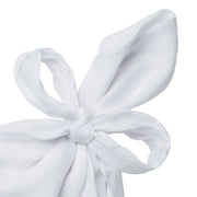 White Bow Linen Napkins - Set of 2