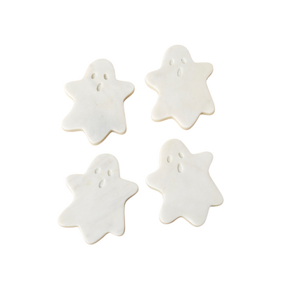 Marble Ghost Coasters