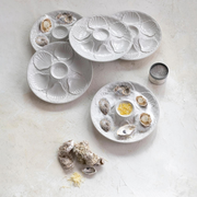 Scallop Shell Oyster Plate