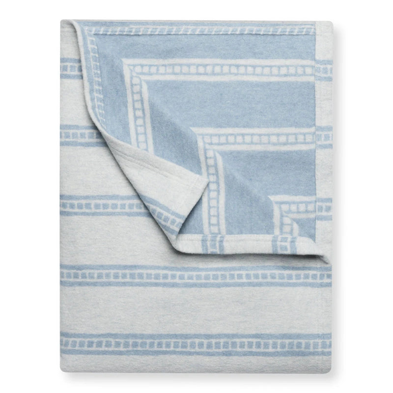 Tile Stripe Fog Lightweight Blanket