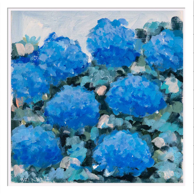 Ultramarine Dream Original Framed Painting – Cailini Coastal