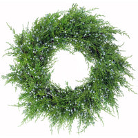 Winter Harbor Faux Wreath