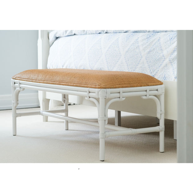 Coskata Rattan Bench