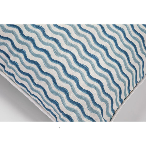 River Stripe Decorative Pillow with Insert