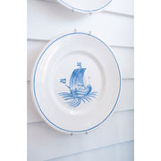 Bateau Hand Painted Dinner Plate