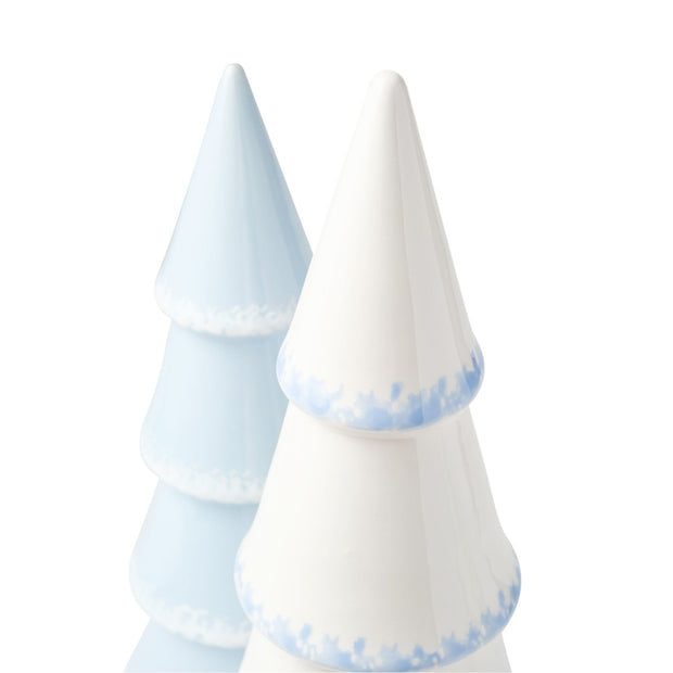 Coastal Ceramic Tree Grove - Set of 3