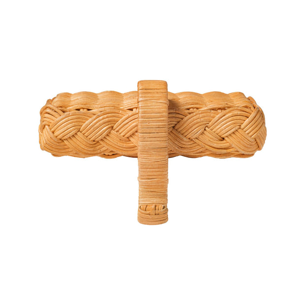 Braided Rattan Stocking Holder