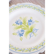Fleurs Hand Painted Plate