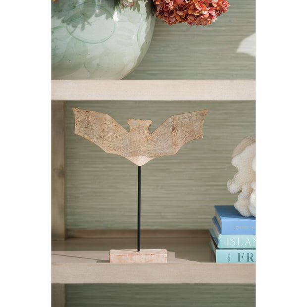 Weathered Bat Decorative Sculpture