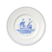 Bateau Hand Painted Dinner Plate