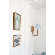 Lenore Blue Tapered Chandelier Shade