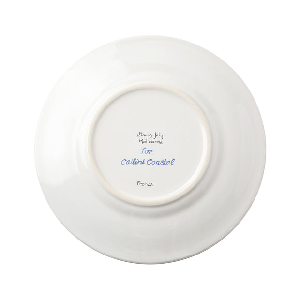 Bateau Hand Painted Dinner Plate