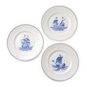Bateau Hand Painted Dinner Plate