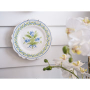 Fleurs Hand Painted Plate