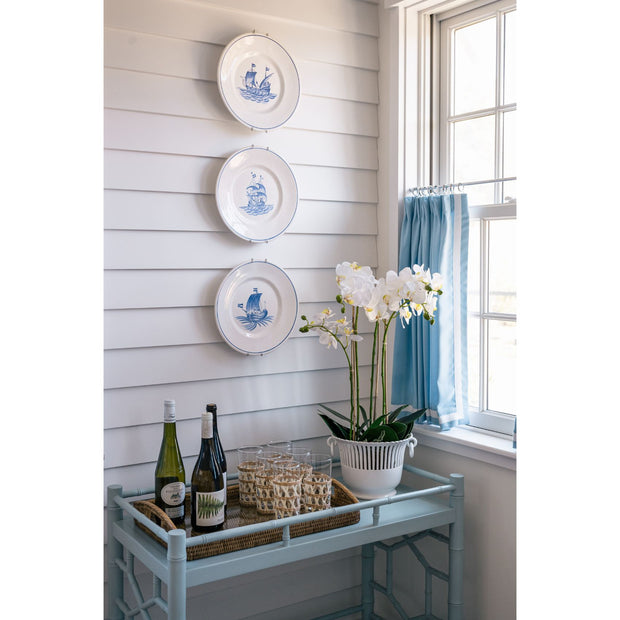 Bateau Hand Painted Dinner Plate