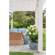Oversized Chinoiserie Porcelain Planter