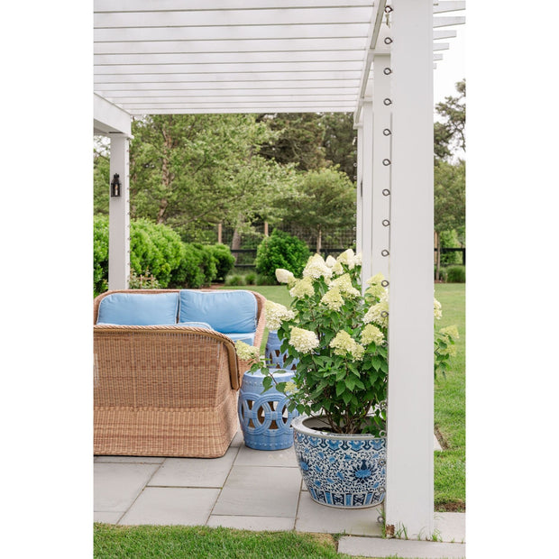 Oversized Chinoiserie Porcelain Planter