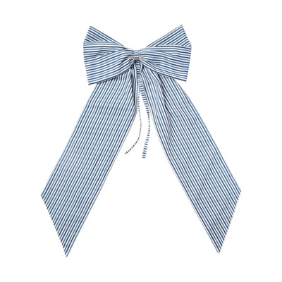 Classic Stripe Oversized Bow