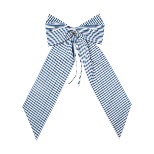 Classic Stripe Oversized Bow
