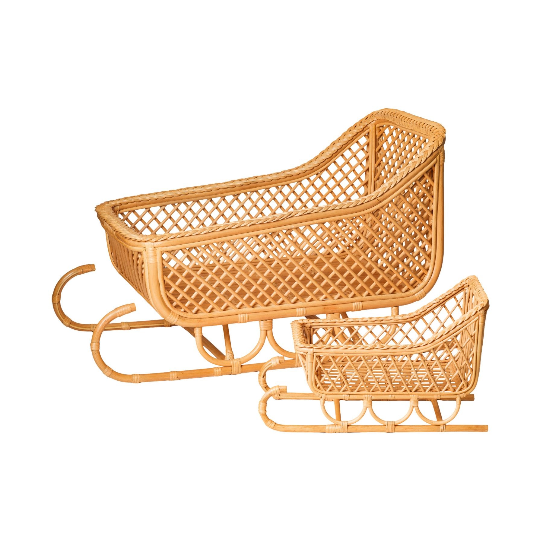 Rattan Sleigh