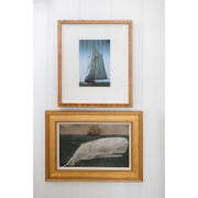Vintage Sailboat Framed Art