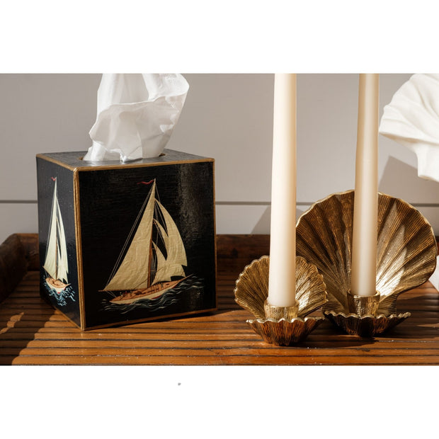 Sailboat Tissue Box Cover