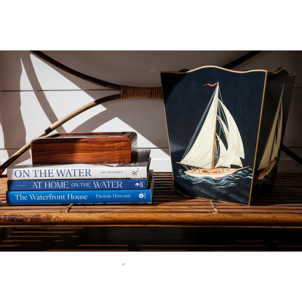 Sailboat Waste Basket