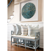 Surf Stripe Decorative Pillow with Insert