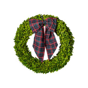 Christmas Tartan Oversized Bow