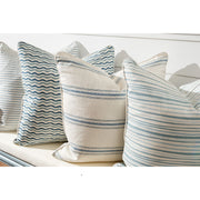 Surf Stripe Decorative Pillow with Insert