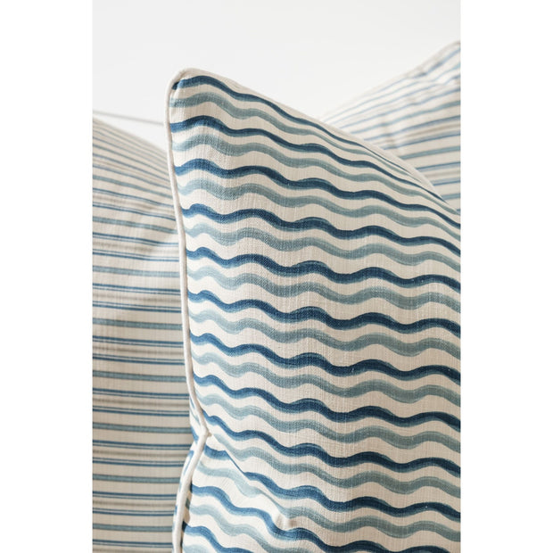 River Stripe Decorative Pillow with Insert