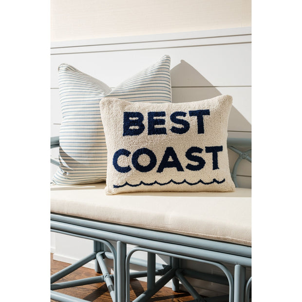 Surf Stripe Decorative Pillow with Insert