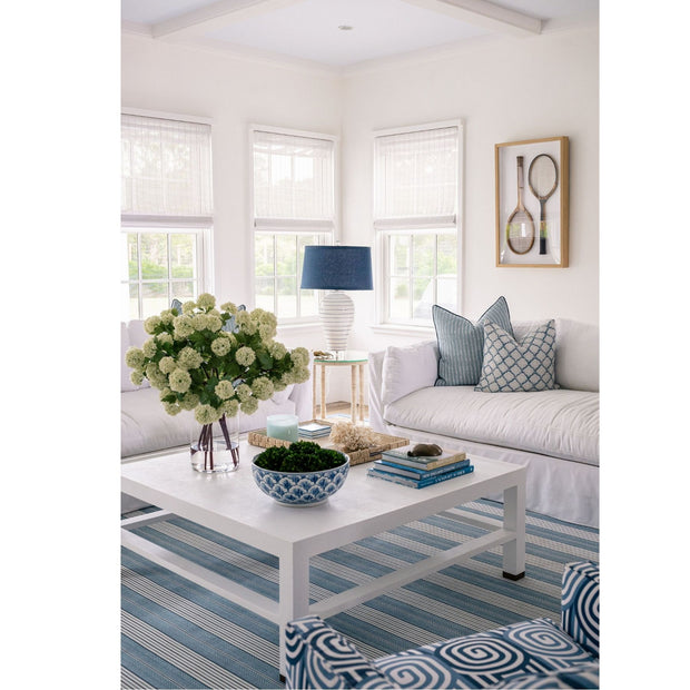 Molly Slipcover Sofa in Performance Denim White